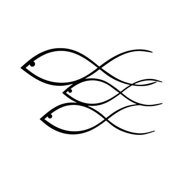 Asir Decorazione da parete Fish Nero