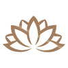 Asir Decorazione da parete Lotus Flower 2 Rame