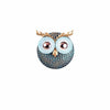Asir Decorazione da parete Owl 3 Nero