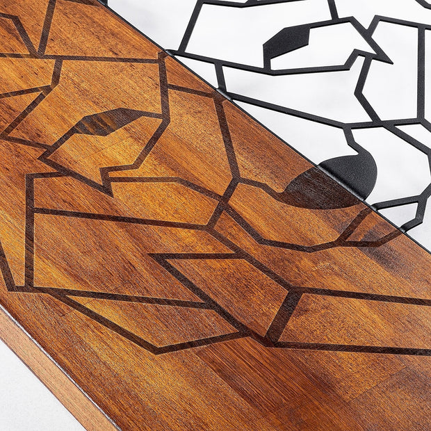 Asir Decorazione da parete Wolf 1 Noce