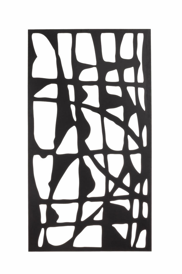Bizzotto Decorazione da parete Zaira Rectangle L Nero