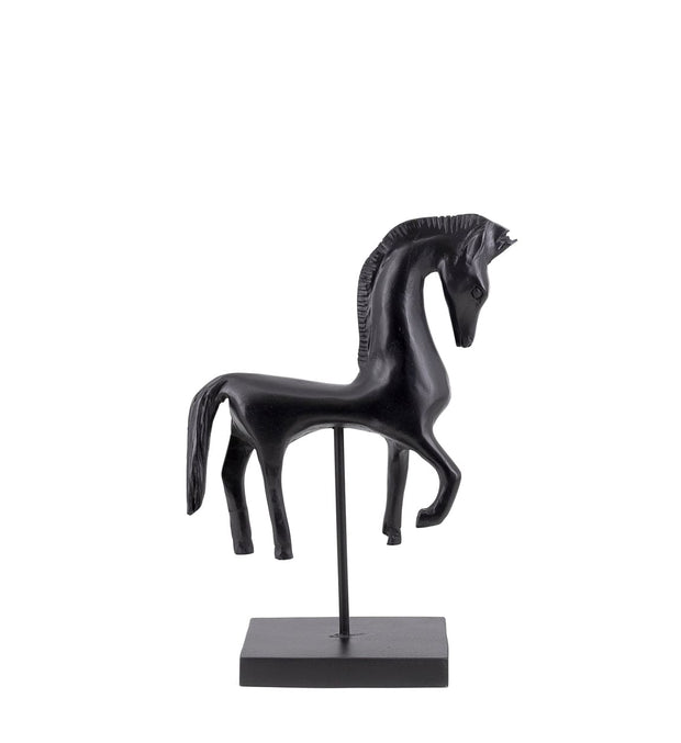 Moycor Decorazione Horse Nero
