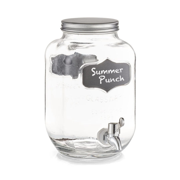 Zeller Distributore di bevande Summer Punch, 3,8 L, L15,5xL15,5xH25,5 cm