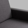 Customform Divano 3 posti in tessuto Scandic Antracite
