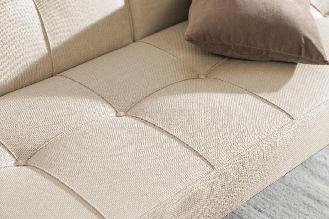 Actona Divano Letto 3 posti in tessuto Perugia Beige