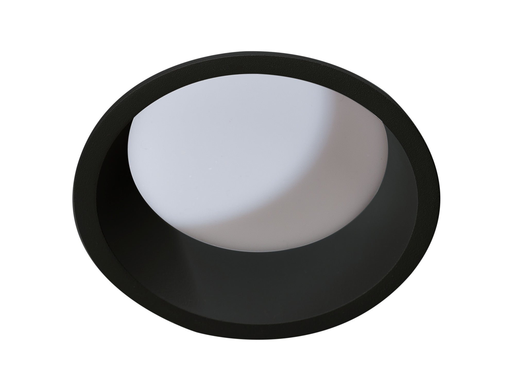 Azzarddo Faretto da soffitto Aida Round AZ4224 Nero