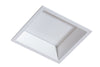 Azzarddo Faretto da soffitto Aida Square AZ4226 Bianco