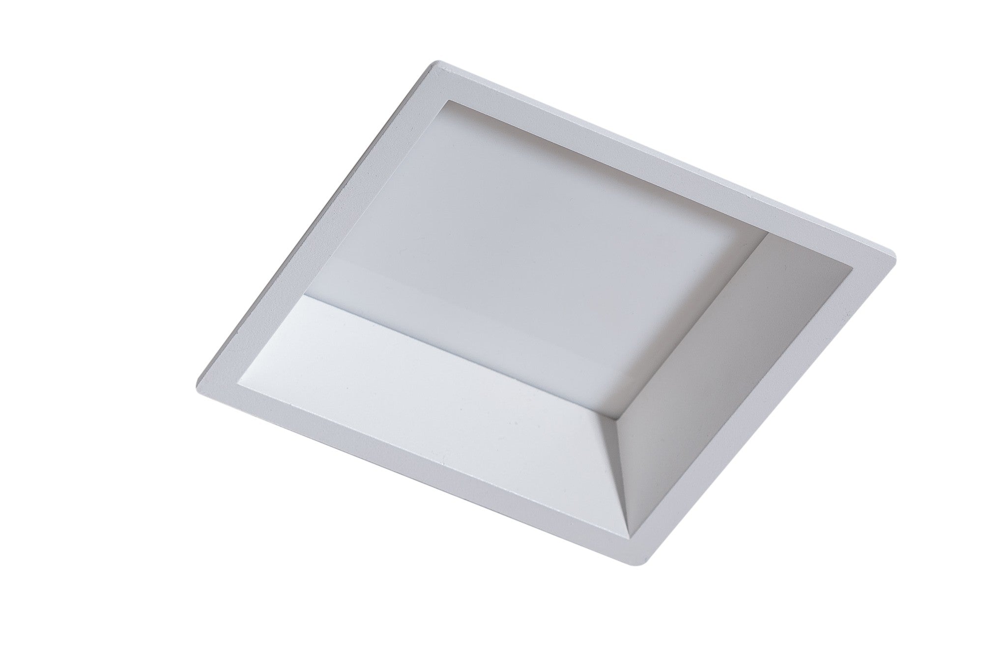 Azzarddo Faretto da soffitto Aida Square AZ4226 Bianco