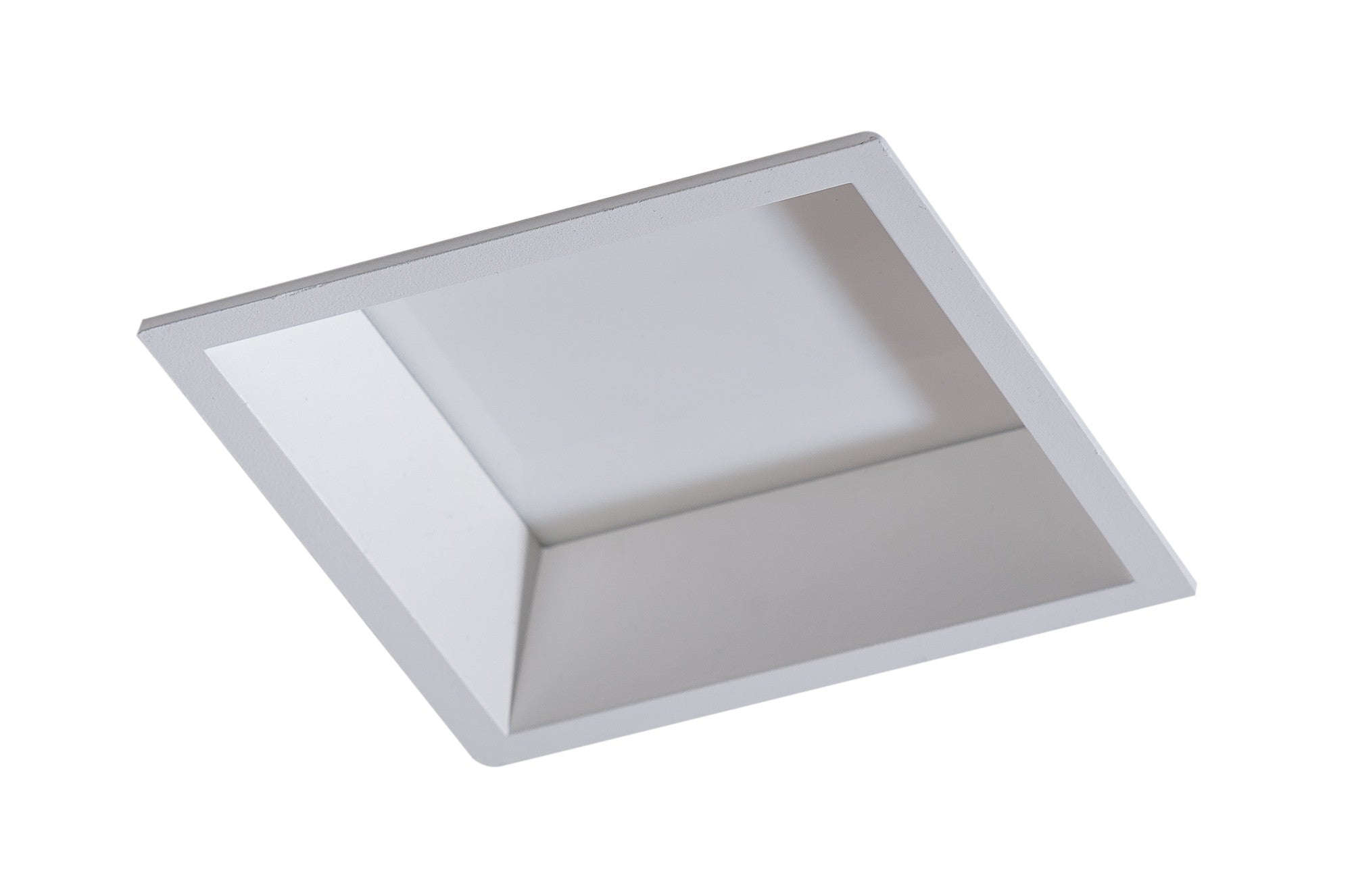 Azzarddo Faretto da soffitto Aida Square AZ4226 Bianco