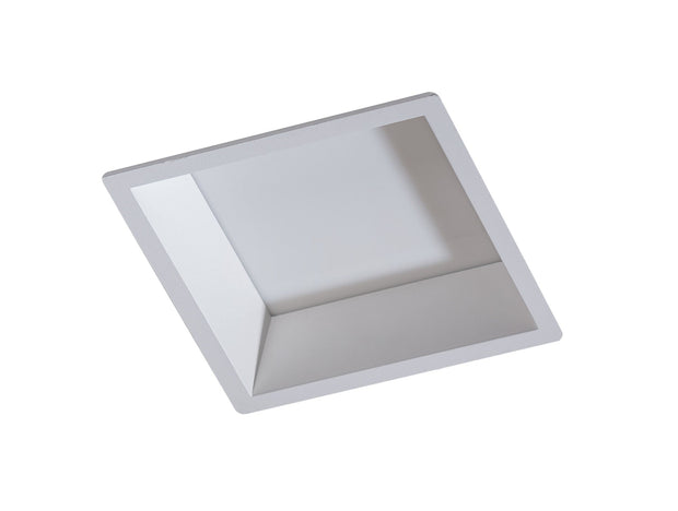 Azzarddo Faretto da soffitto Aida Square AZ4226 Bianco