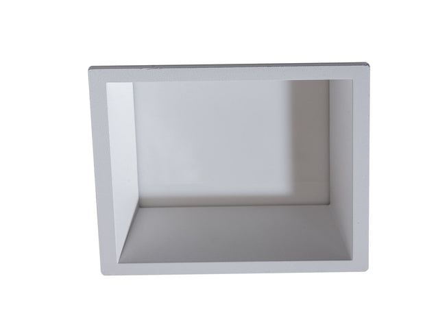 Azzarddo Faretto da soffitto Aida Square AZ4226 Bianco