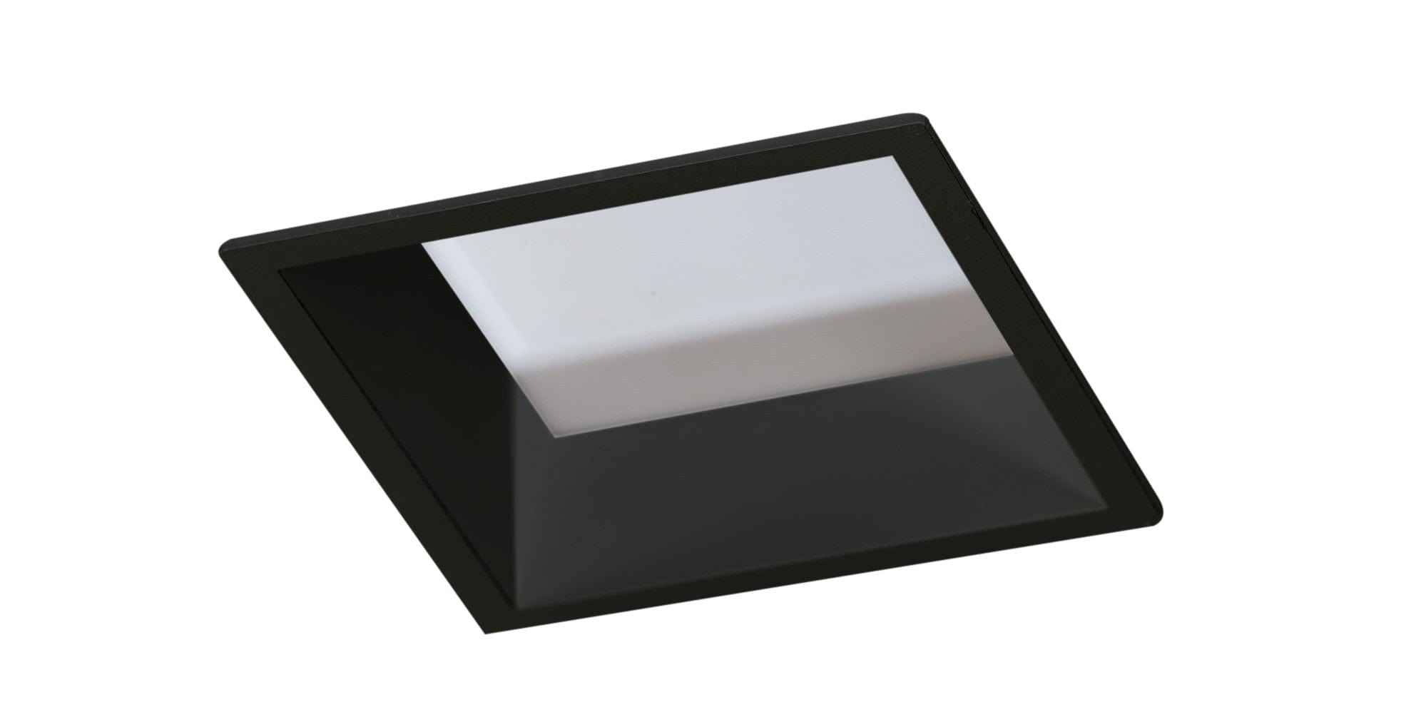 Azzarddo Faretto da soffitto Aida Square AZ4229 Nero