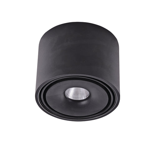 Azzarddo Faretto da soffitto Boston Tube AZ3468 Nero