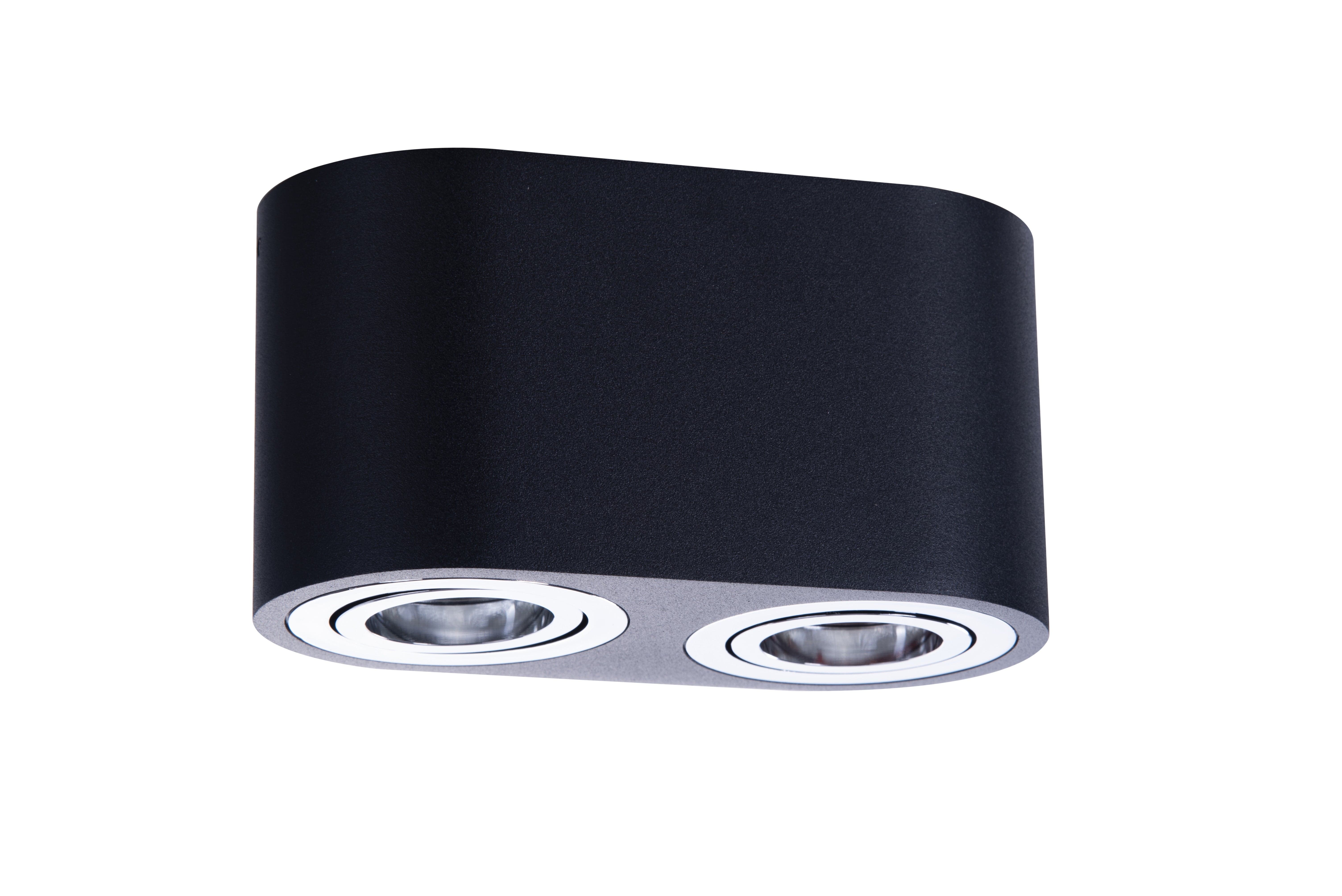 Azzarddo Faretto da soffitto Brant 2 AZ2930 Nero