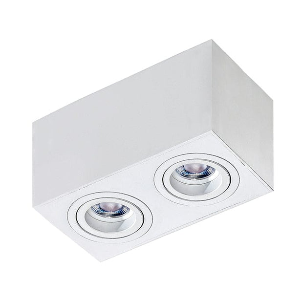 Azzarddo Faretto da soffitto Brant 2 Square AZ2826 Bianco