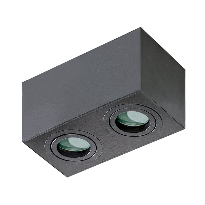 Azzarddo Faretto da soffitto Brant 2 Square AZ2879 Nero