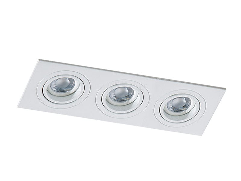 Faretto da soffitto Caro 3 Square AZ2439 Bianco