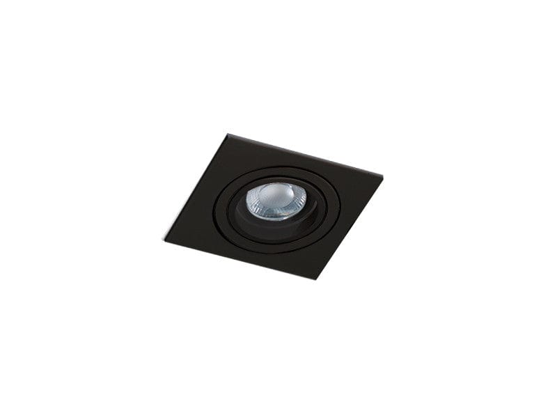 Azzarddo Faretto da soffitto Caro Square AZ2434 Nero