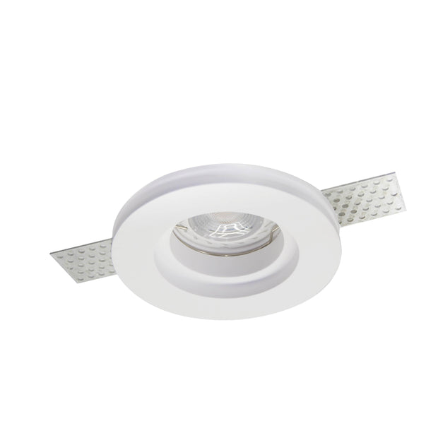 Azzarddo Faretto da soffitto Hera Gips Round AZ3464 Bianco