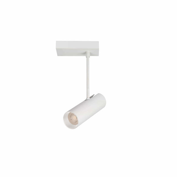 Azzarddo Faretto da soffitto Lens Square AZ3513 Bianco