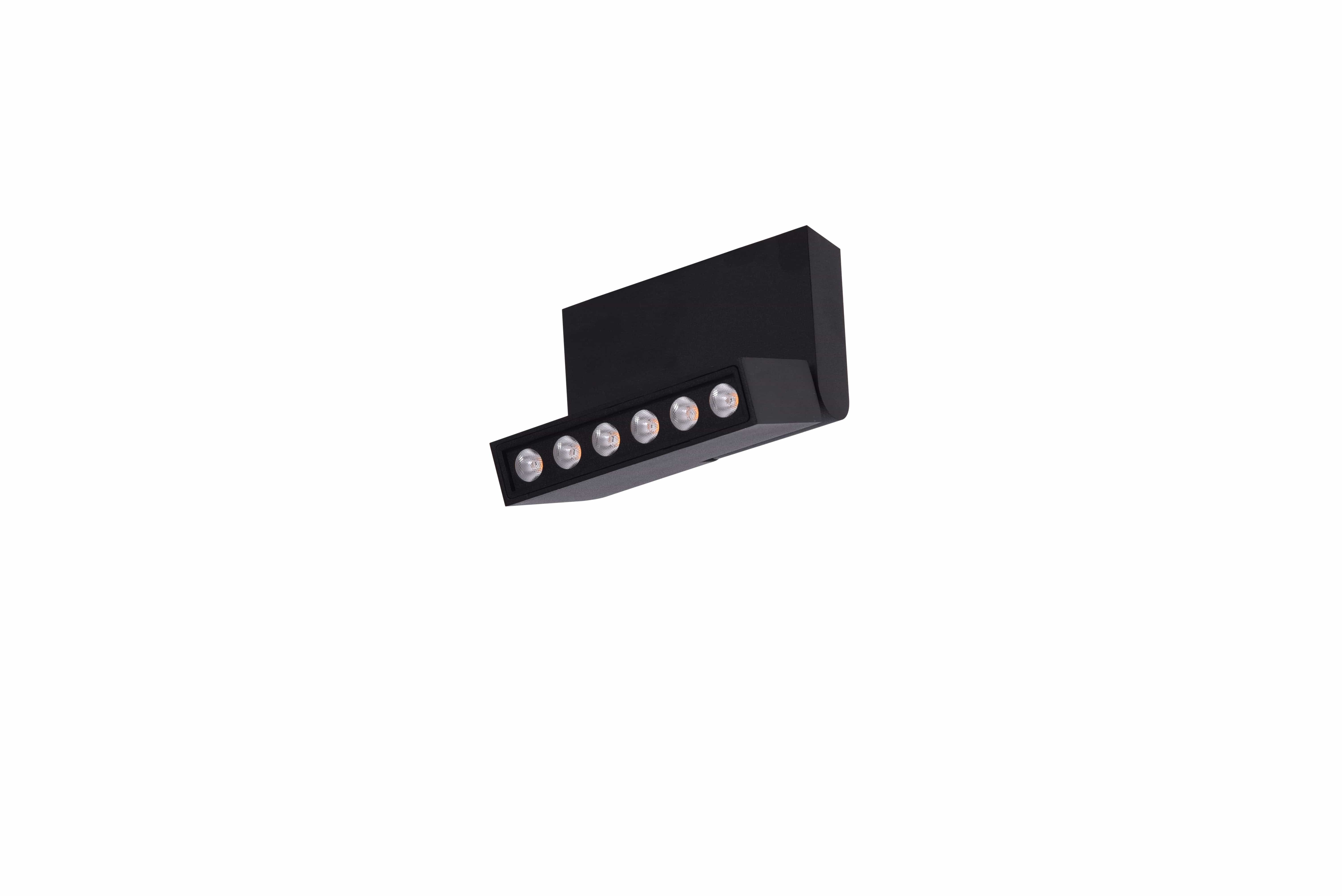 Azzarddo Faretto da soffitto Leon 5 AZ3489 Nero