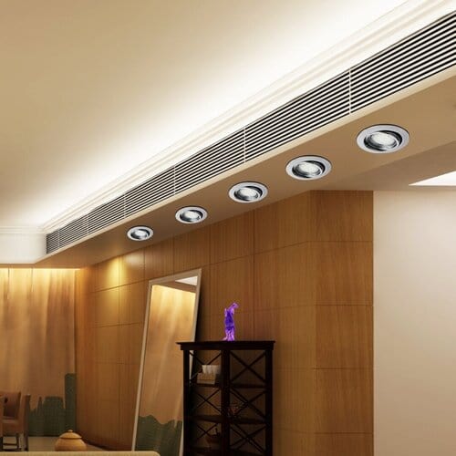 RabaLux Faretto da soffitto Lite 1050 Cromo