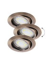 RabaLux Faretto da soffitto Lite 1051 Bronzo