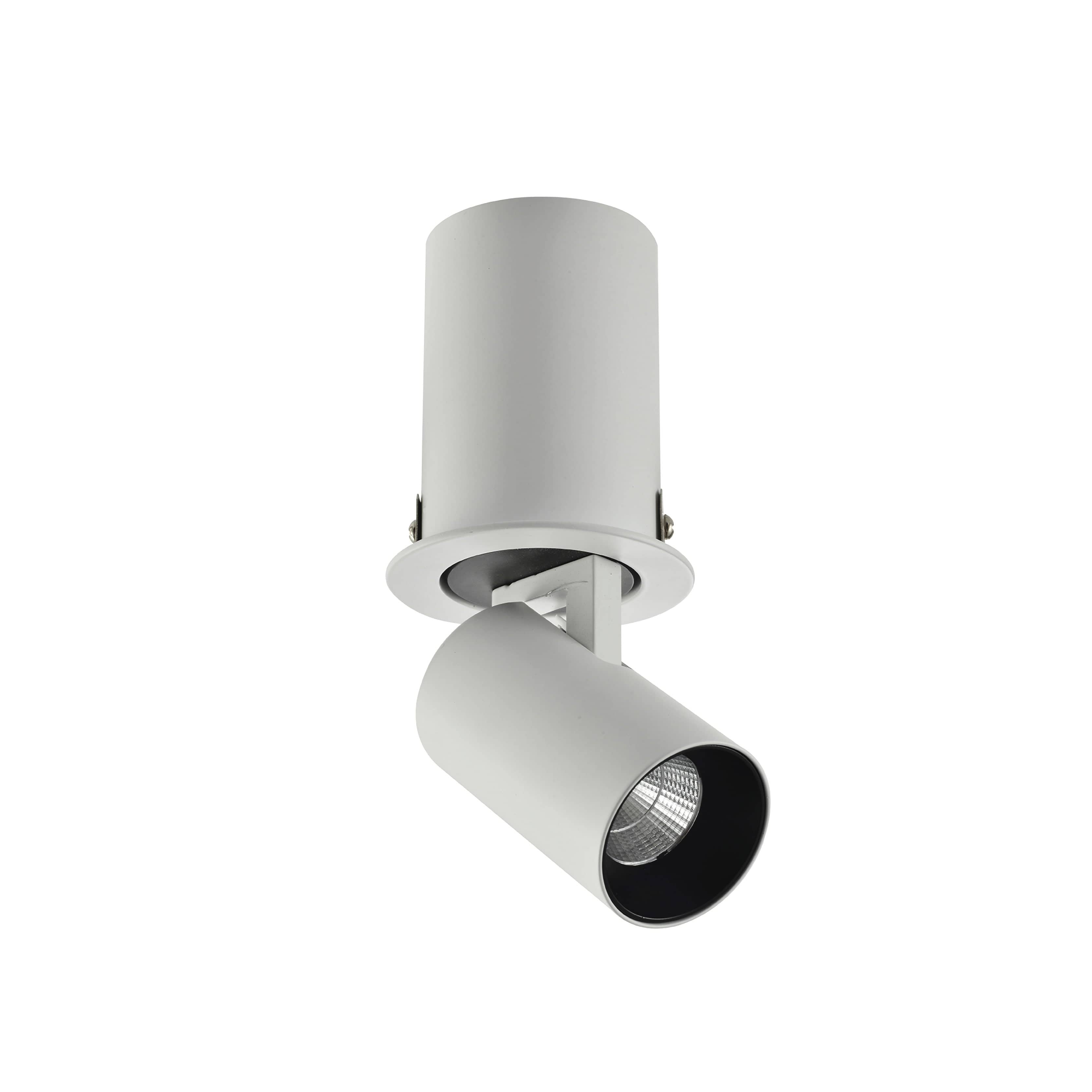 Azzarddo Faretto da soffitto Luna AZ2828 Bianco