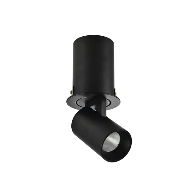 Azzarddo Faretto da soffitto Luna AZ3397 Nero