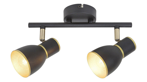 RabaLux Faretto da soffitto Mackenzie 5606 Nero