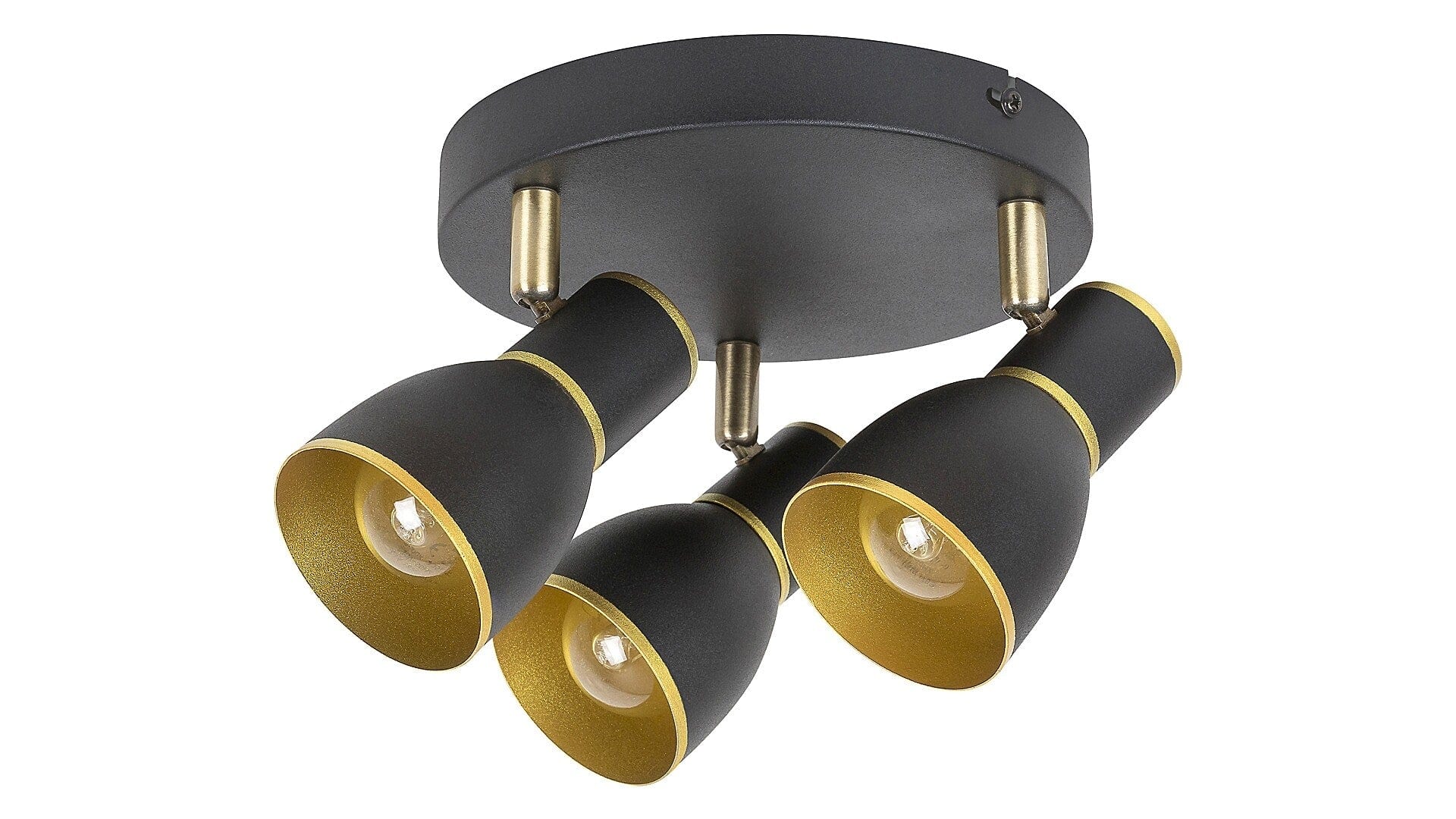 RabaLux Faretto da soffitto Mackenzie 5607 Nero