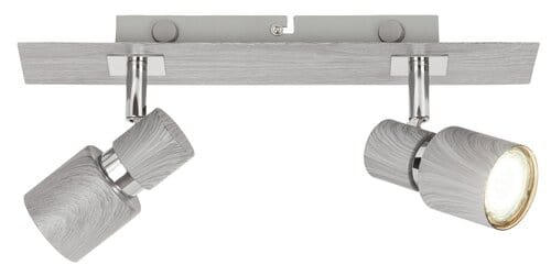 RabaLux Faretto da soffitto Merkur 6126 Grigio