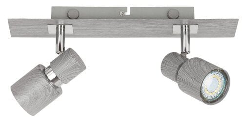 RabaLux Faretto da soffitto Merkur 6126 Grigio