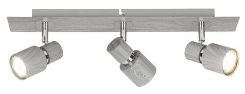 RabaLux Faretto da soffitto Merkur 6127 Grigio