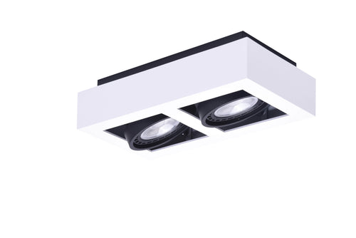 Azzarddo Faretto da soffitto Nikea 2 AZ4439 Bianco