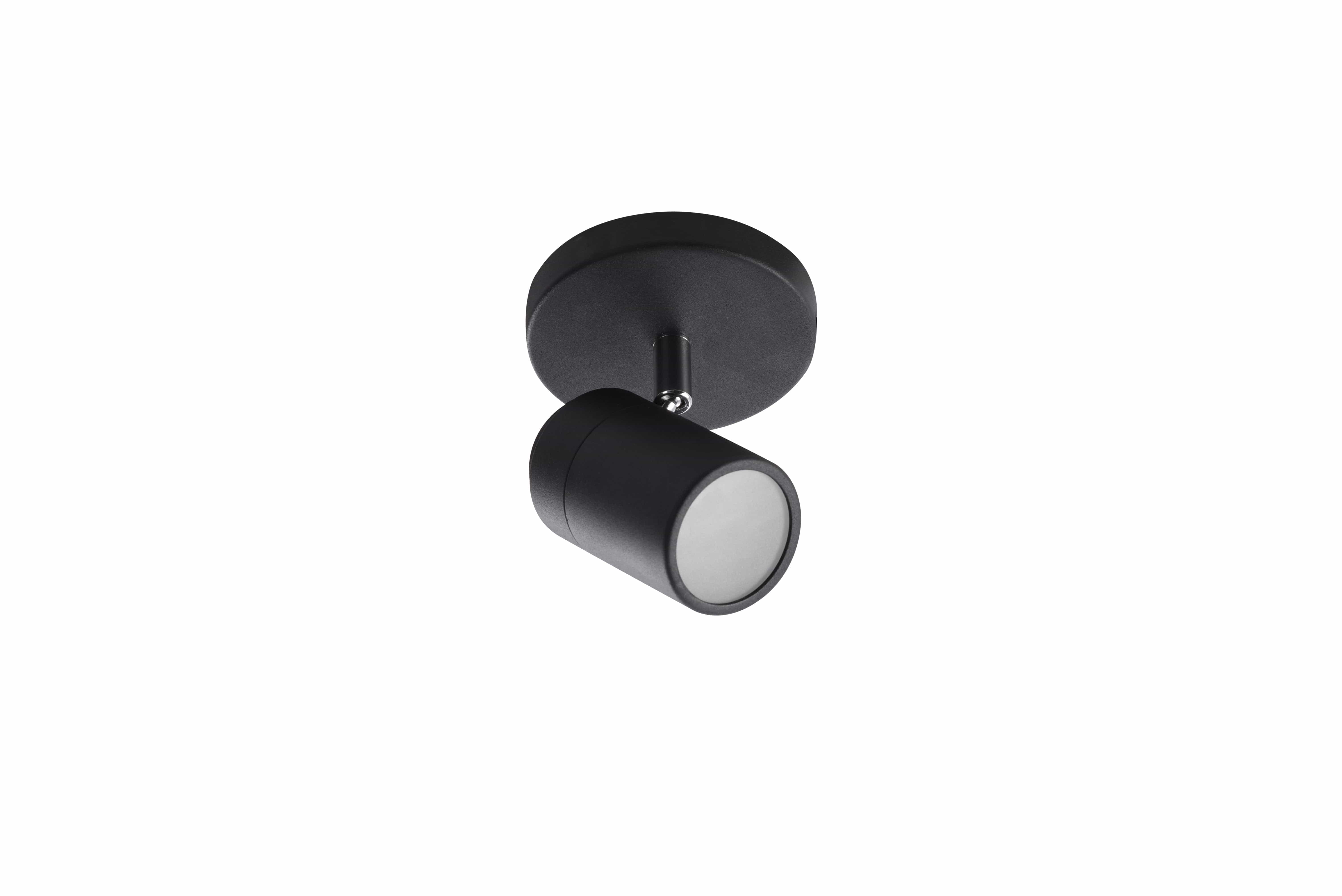 Azzarddo Faretto da soffitto Noemie 1 AZ4136 Nero