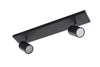 Azzarddo Faretto da soffitto Noemie 2 AZ4137 Nero