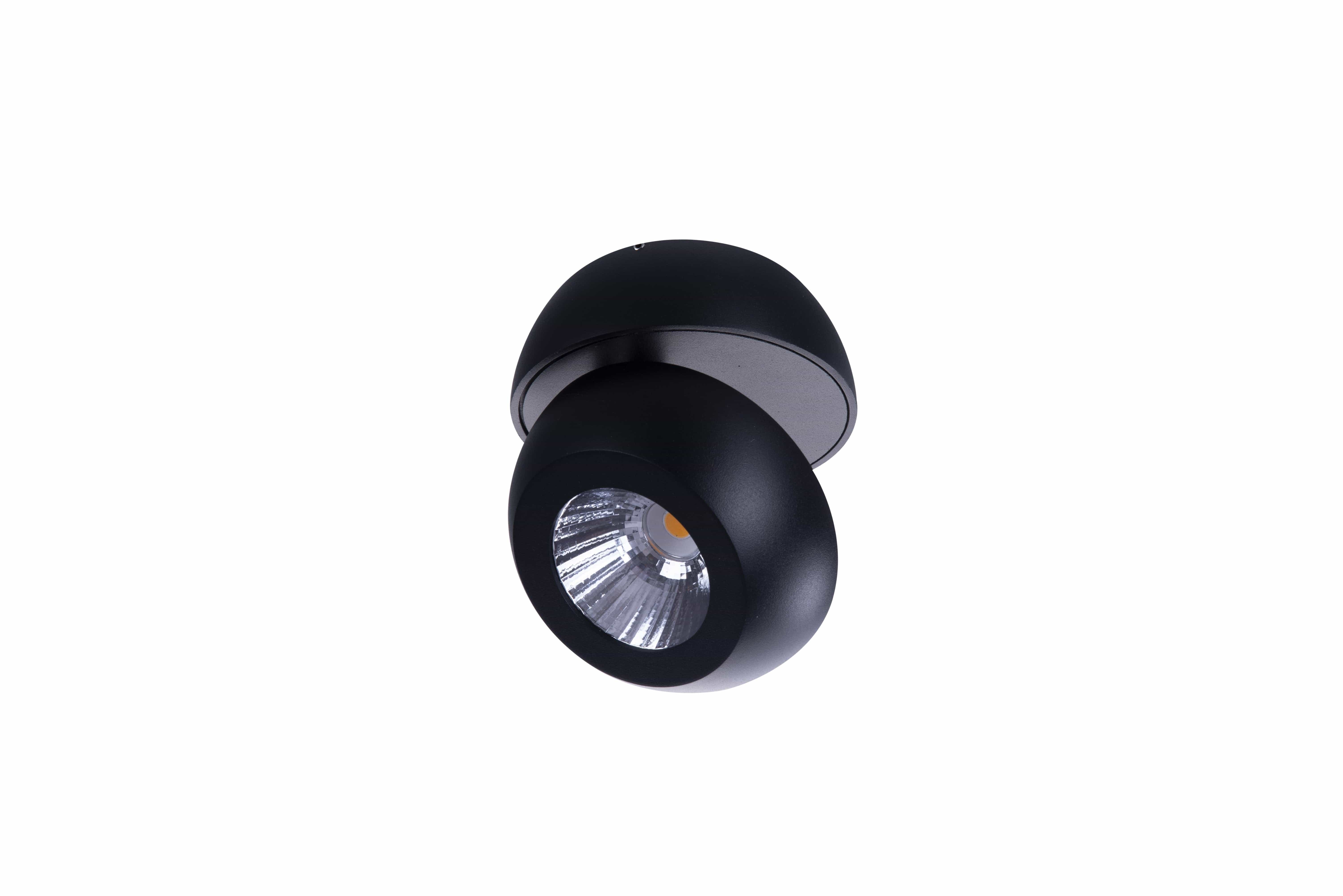 Azzarddo Faretto da soffitto Ojos 1 AZ4197 Nero