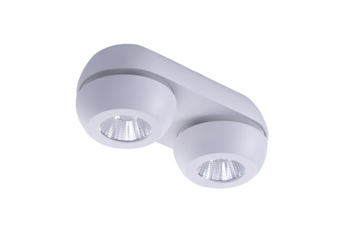 Azzarddo Faretto da soffitto Ojos AZ4198 Bianco