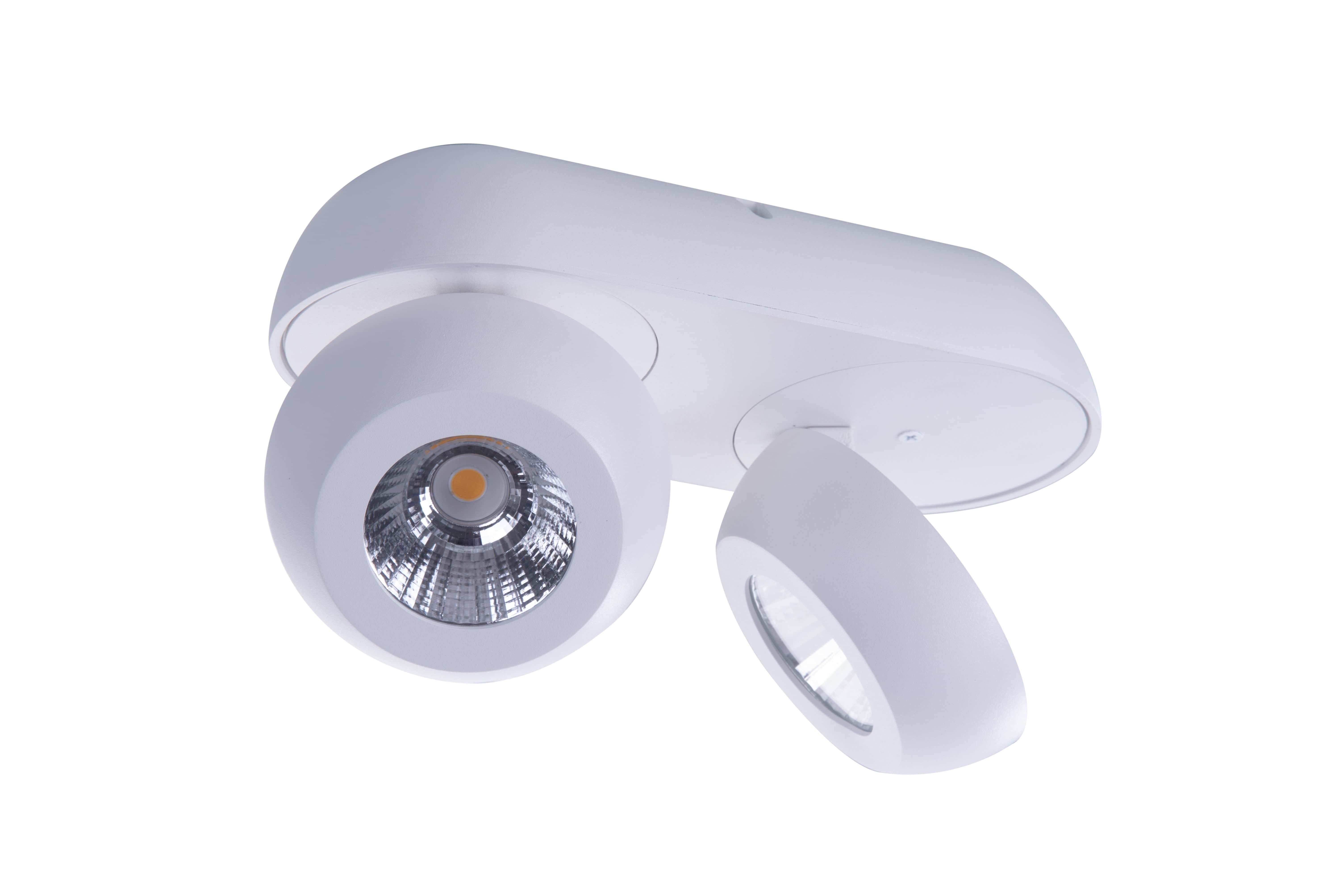 Azzarddo Faretto da soffitto Ojos AZ4198 Bianco