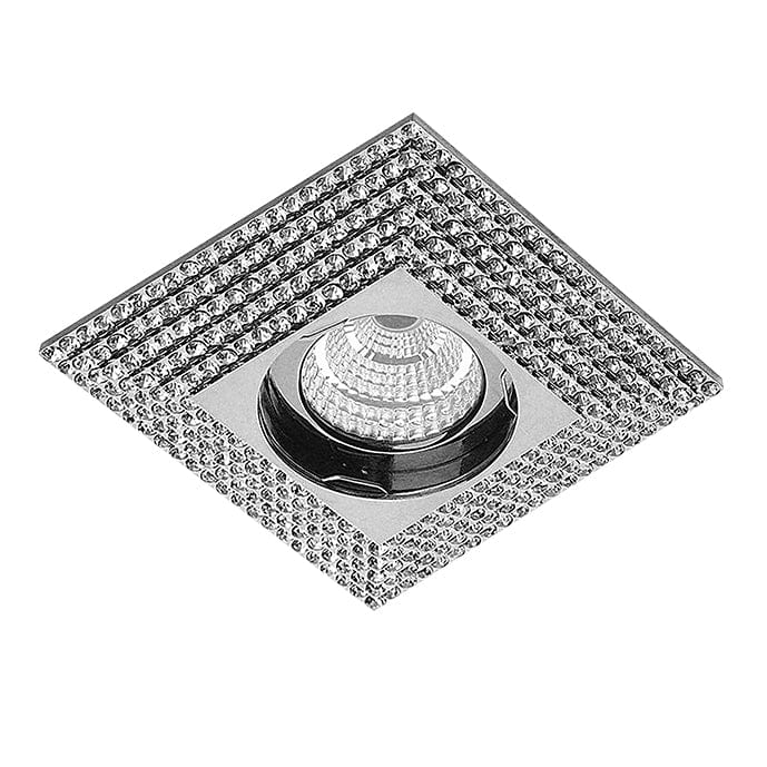 Azzarddo Faretto da soffitto Piramide XL AZ1612 Cromo