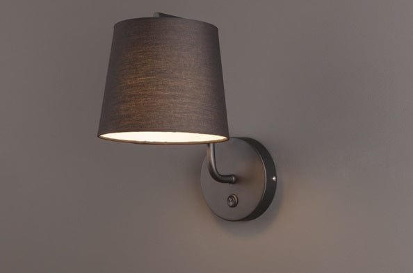 Maxlight Lampada da parete Chicago W0194 Nero