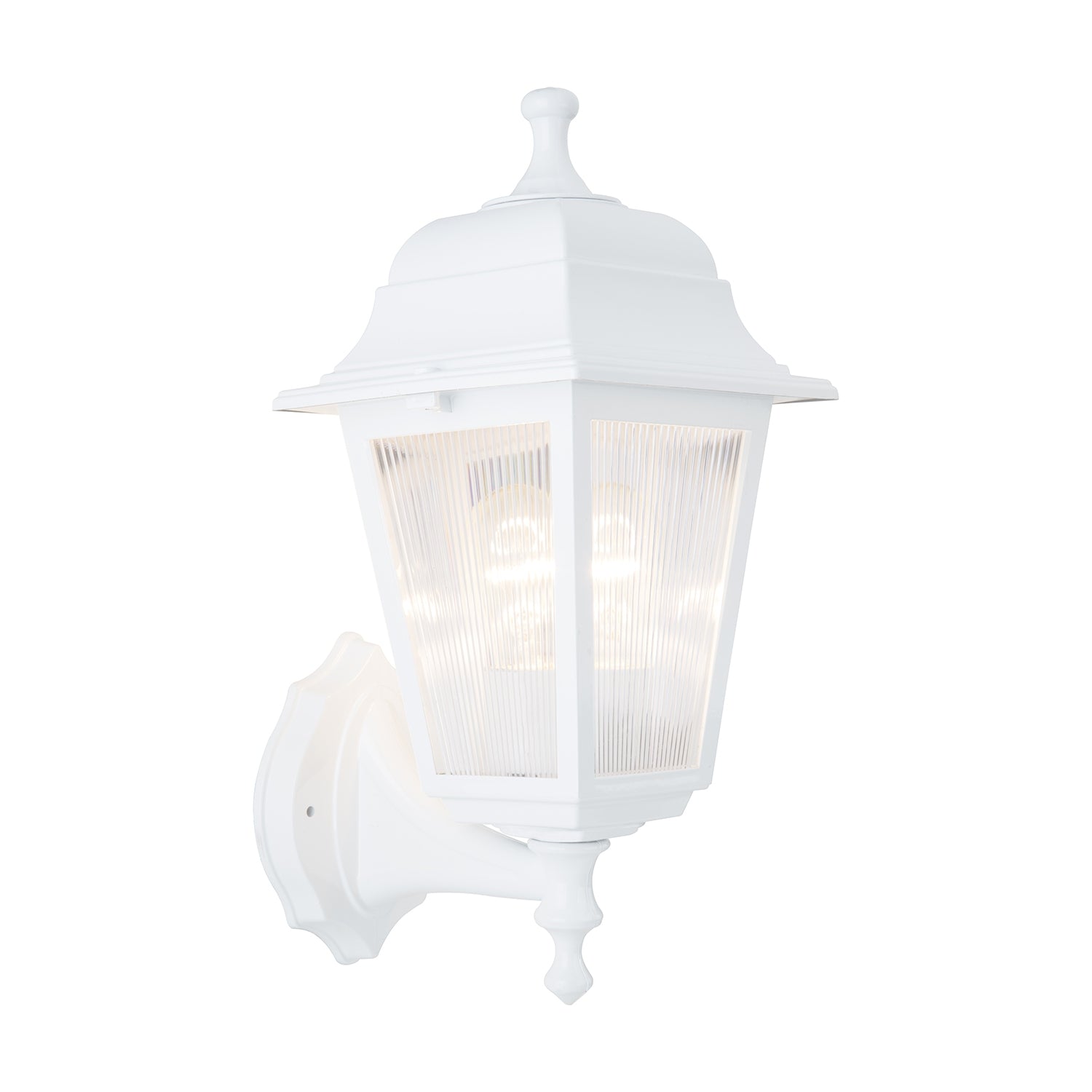 Oyo Lampada da parete esterno Kare Alb Bianco