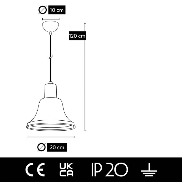 Oyo Lampada Flanders Bianco