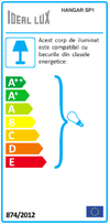 IdealLux Lampada Hangar SP1