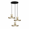 Oyo Lampada Hisar Trio Asimetric Oro