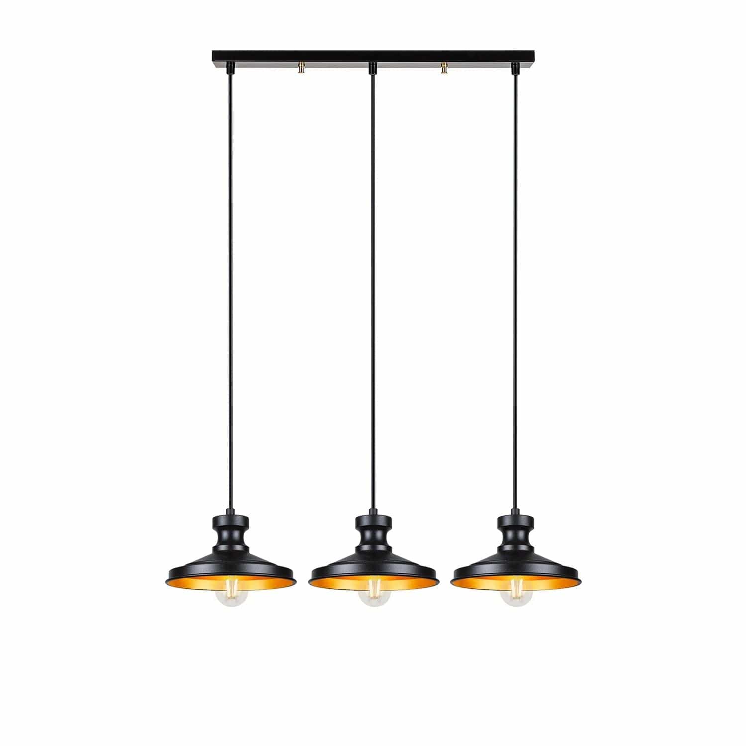 Oyo Lampada Hisar Trio Line Nero