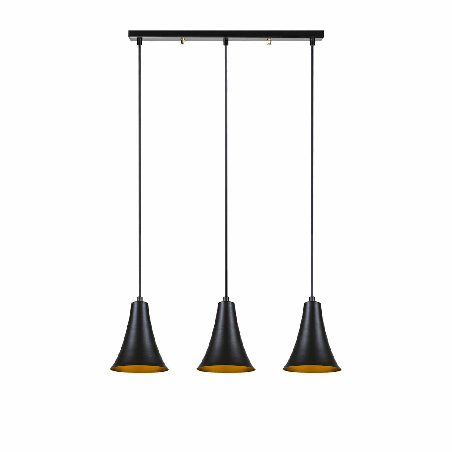 Oyo Lampada Konik Trio Line Nero