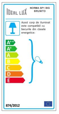 IdealLux Lampada Norma SP1 Big