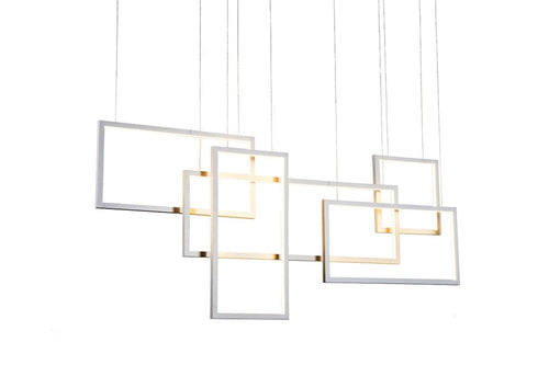 Azzarddo Lampada Quadratus AZ2851 Bianco